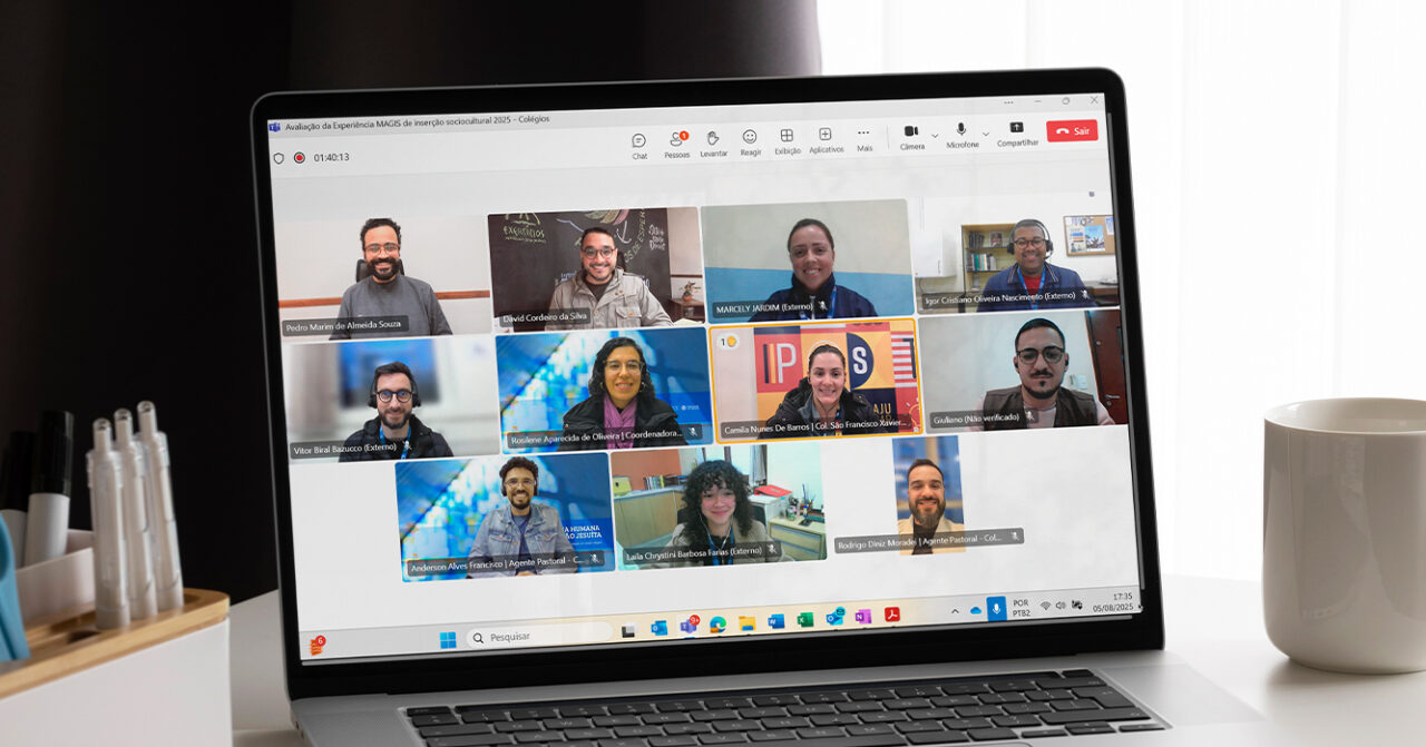 Pastoralistas avaliam Experiência MAGIS de Inserção Sociocultural em reunião virtual